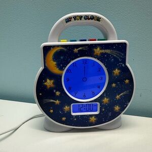 My Tot Clock Digital All-in-One Toddler Sleep Aid, Nightlight, Alarm, Nap Timer